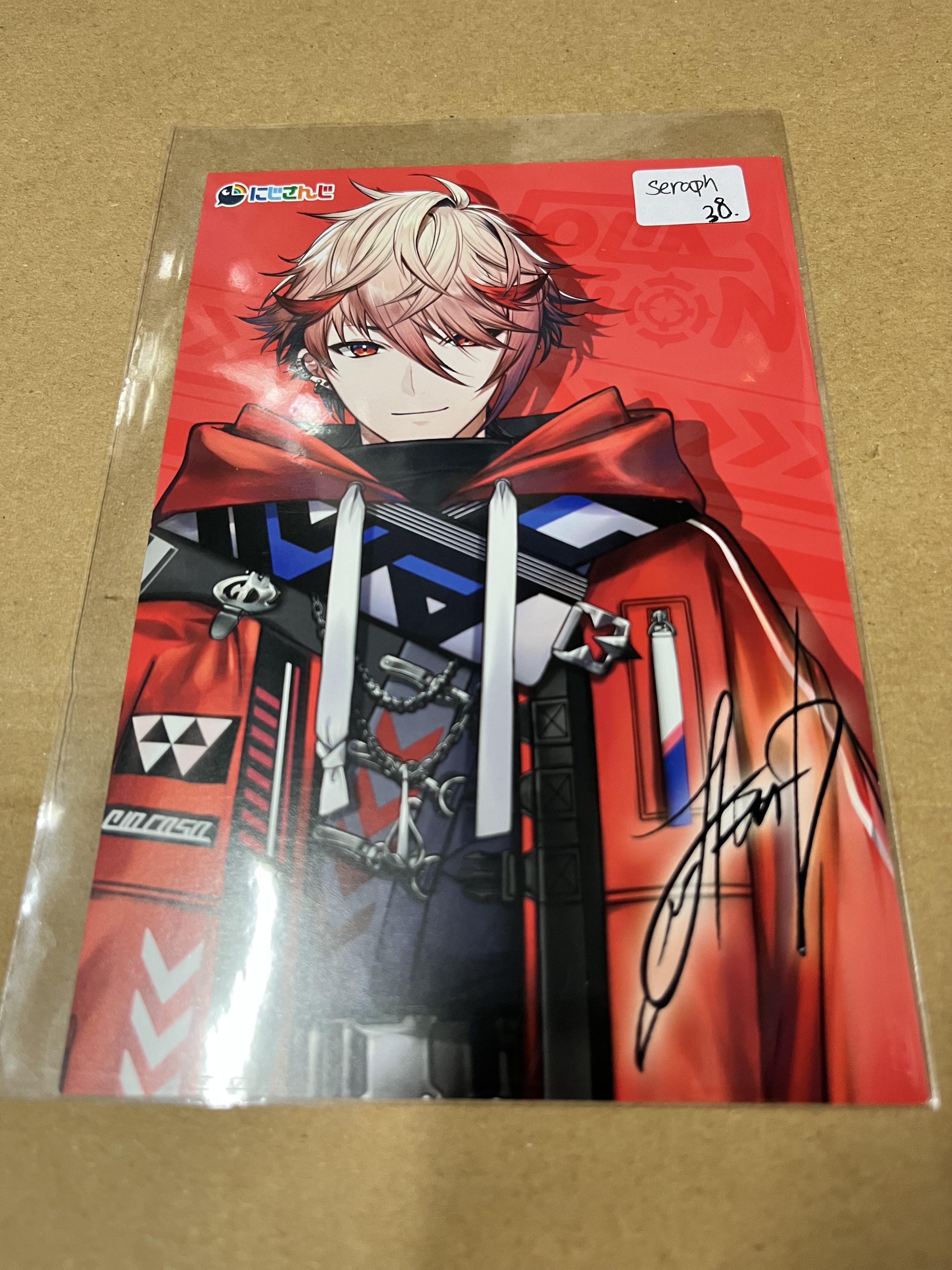 彩虹社 SERAPH 明信片#323