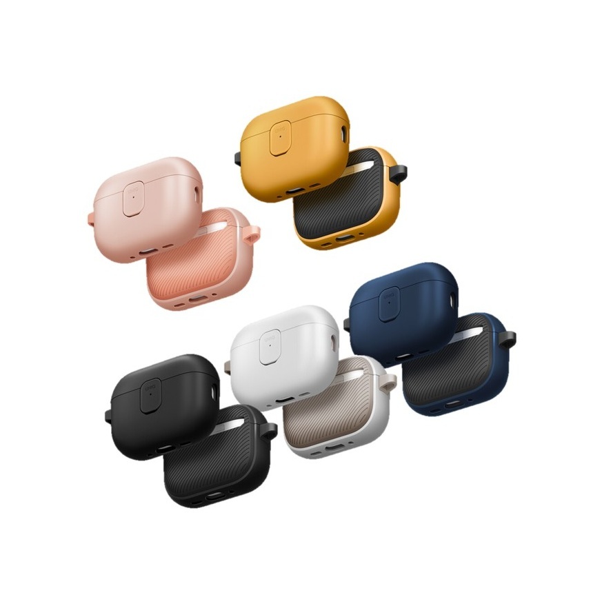 UNIQ Clyde AirPods Pro 3 卡扣式雙層設計保護套 (附登山扣)