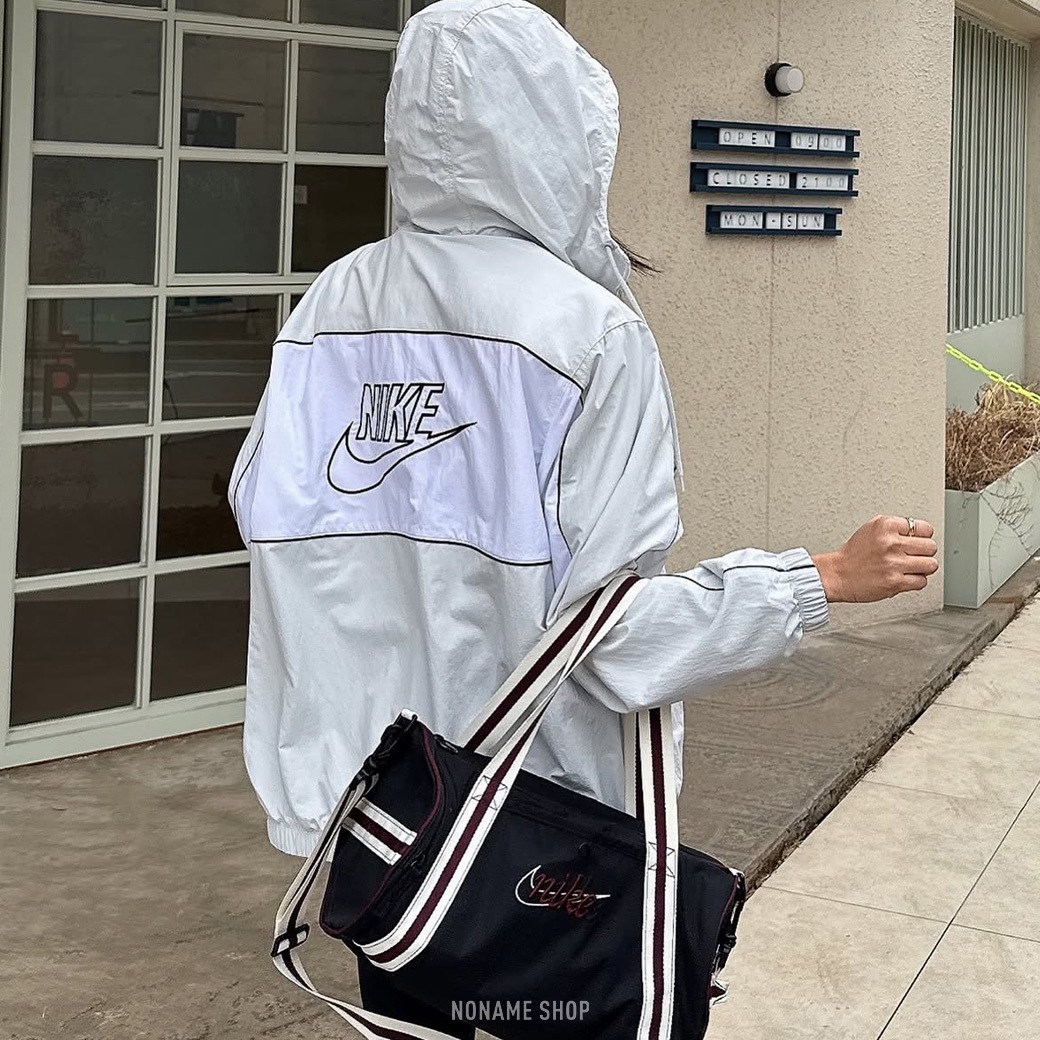 NIKE Club 連帽 復古 輕量 防風 防潑水 尼龍 外套 兩色 (男款)