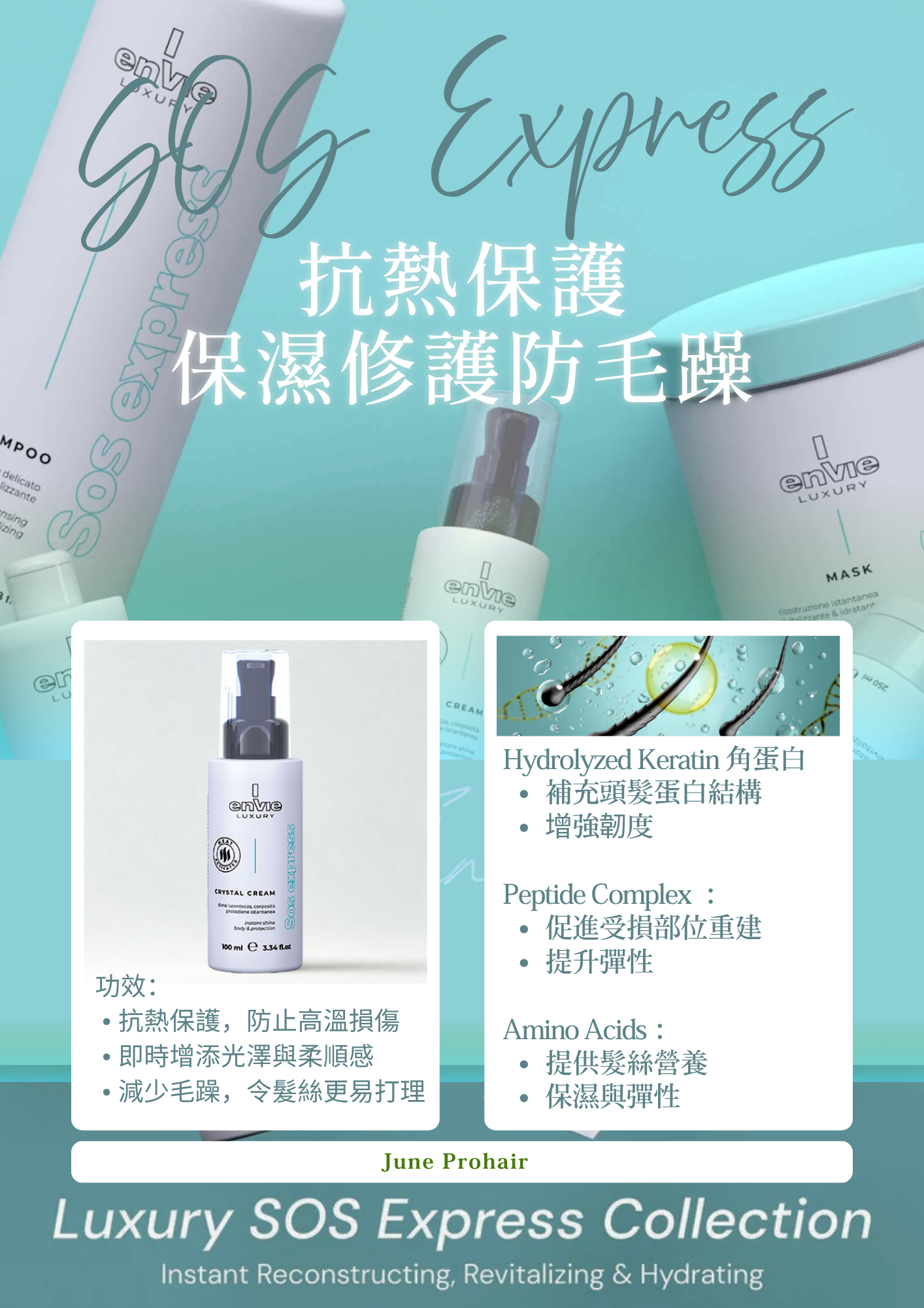 Envie SOS Express Crystal Cream 100ml