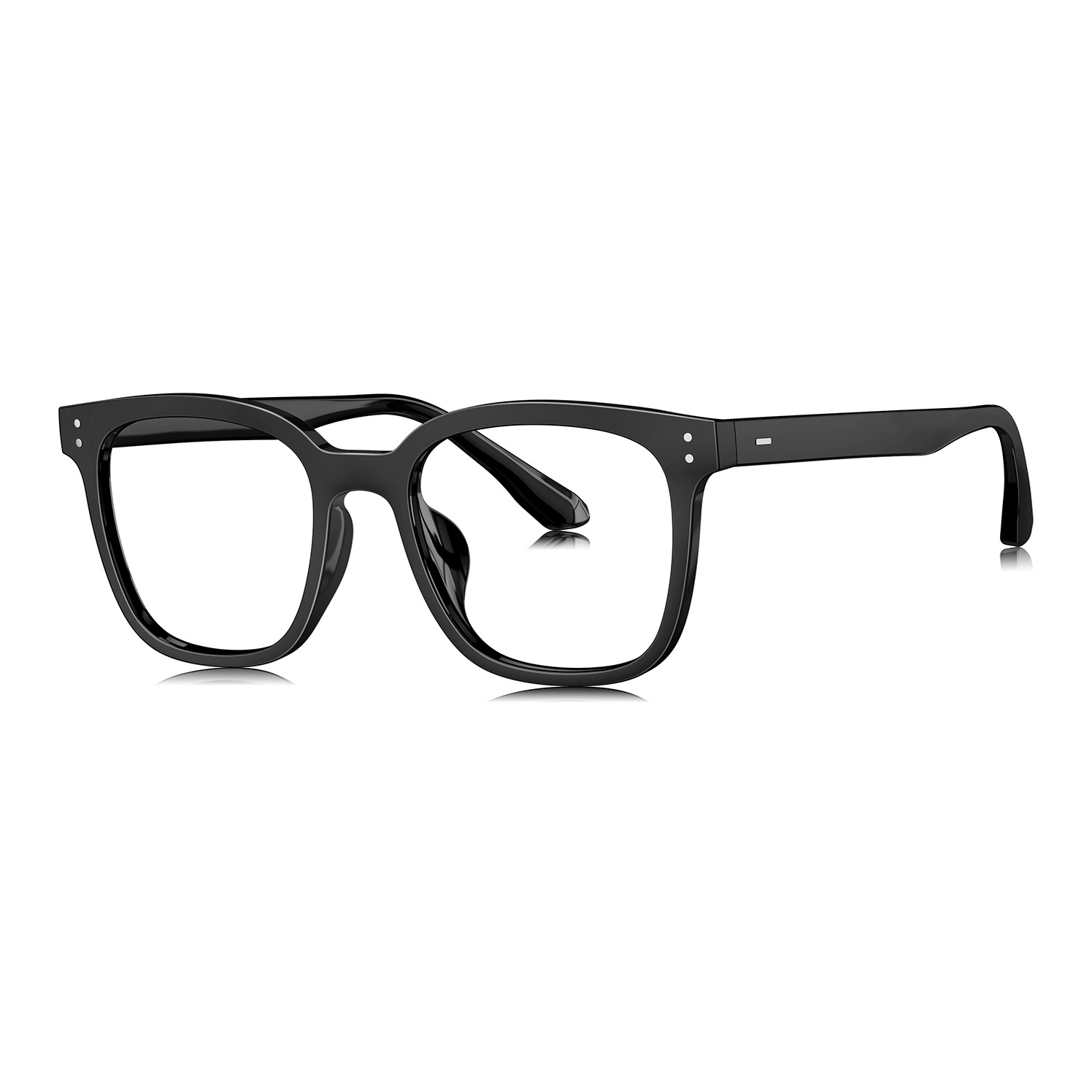 代購-<許我耀眼 許姸同款 趙露思同款>  亓那QINA 黑框 方形 眼鏡 男女同款