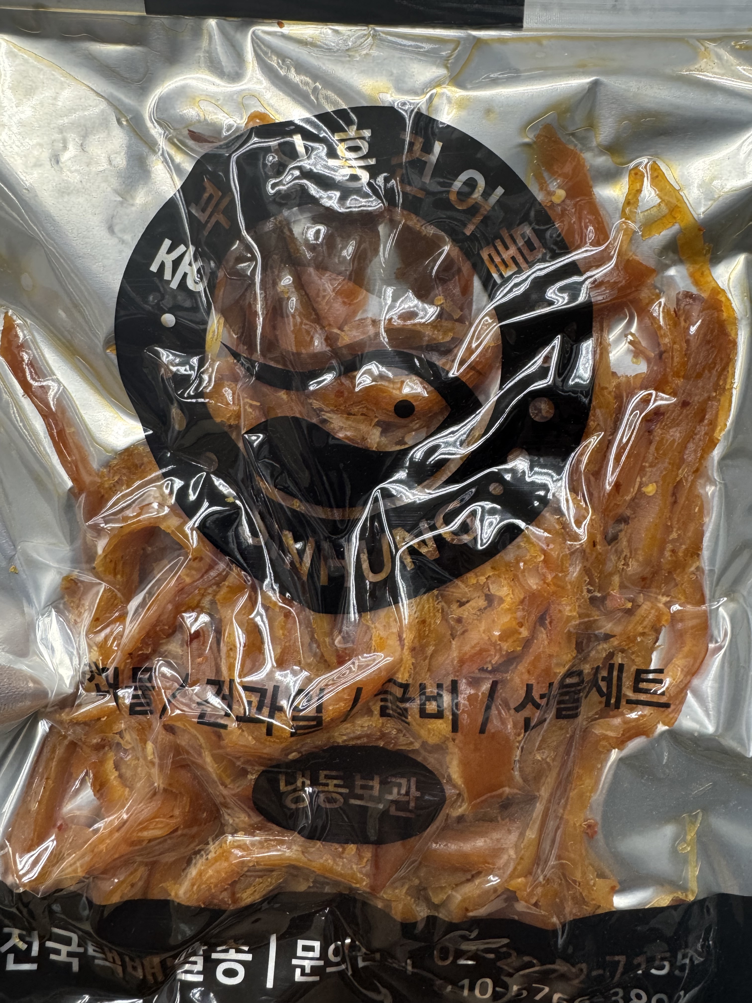 東大門婆婆惹味系列手工烤🐟辣魷魚條200g *任選兩款$85/包