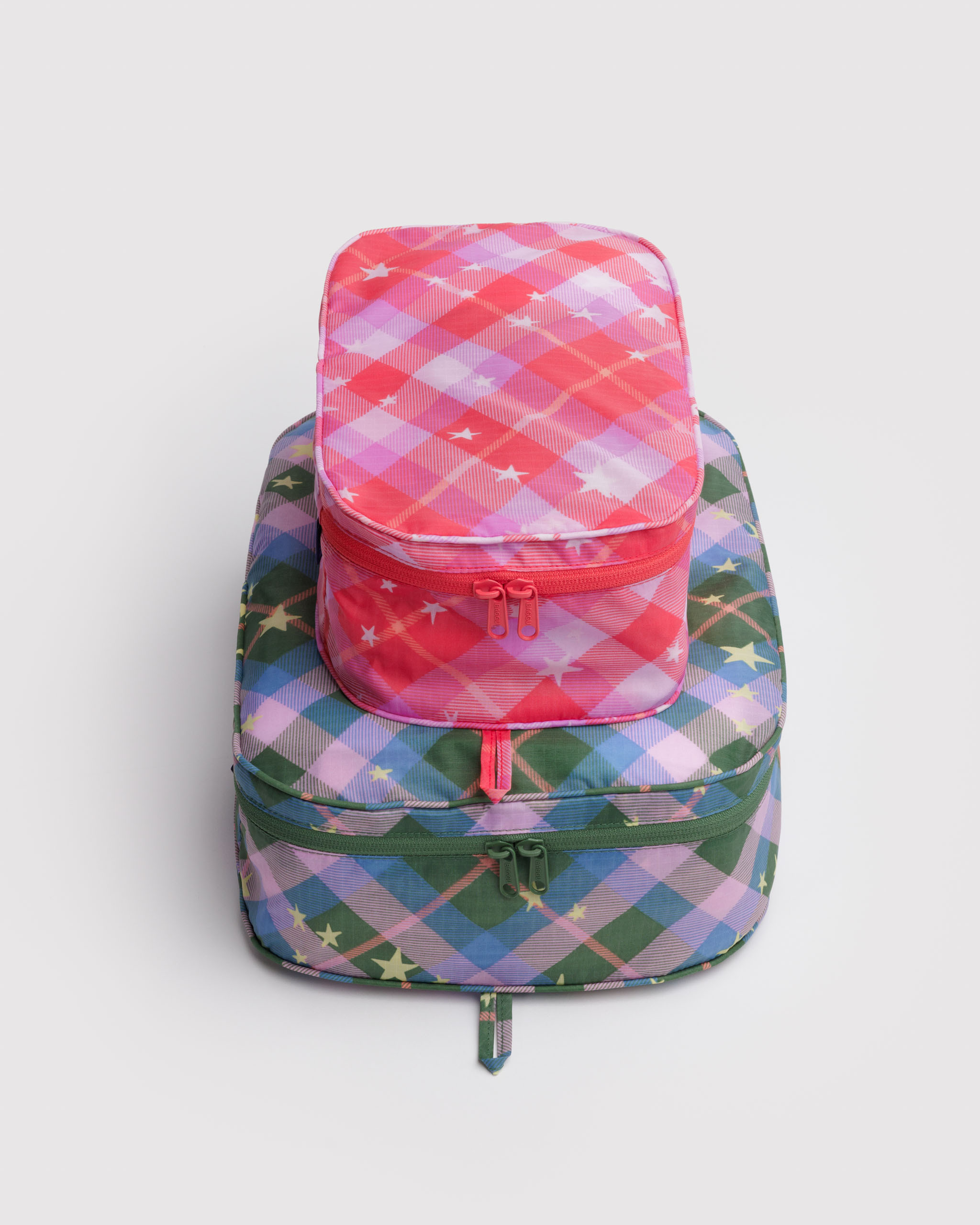 Packing Cube Set - Star Plaid | BAGGU