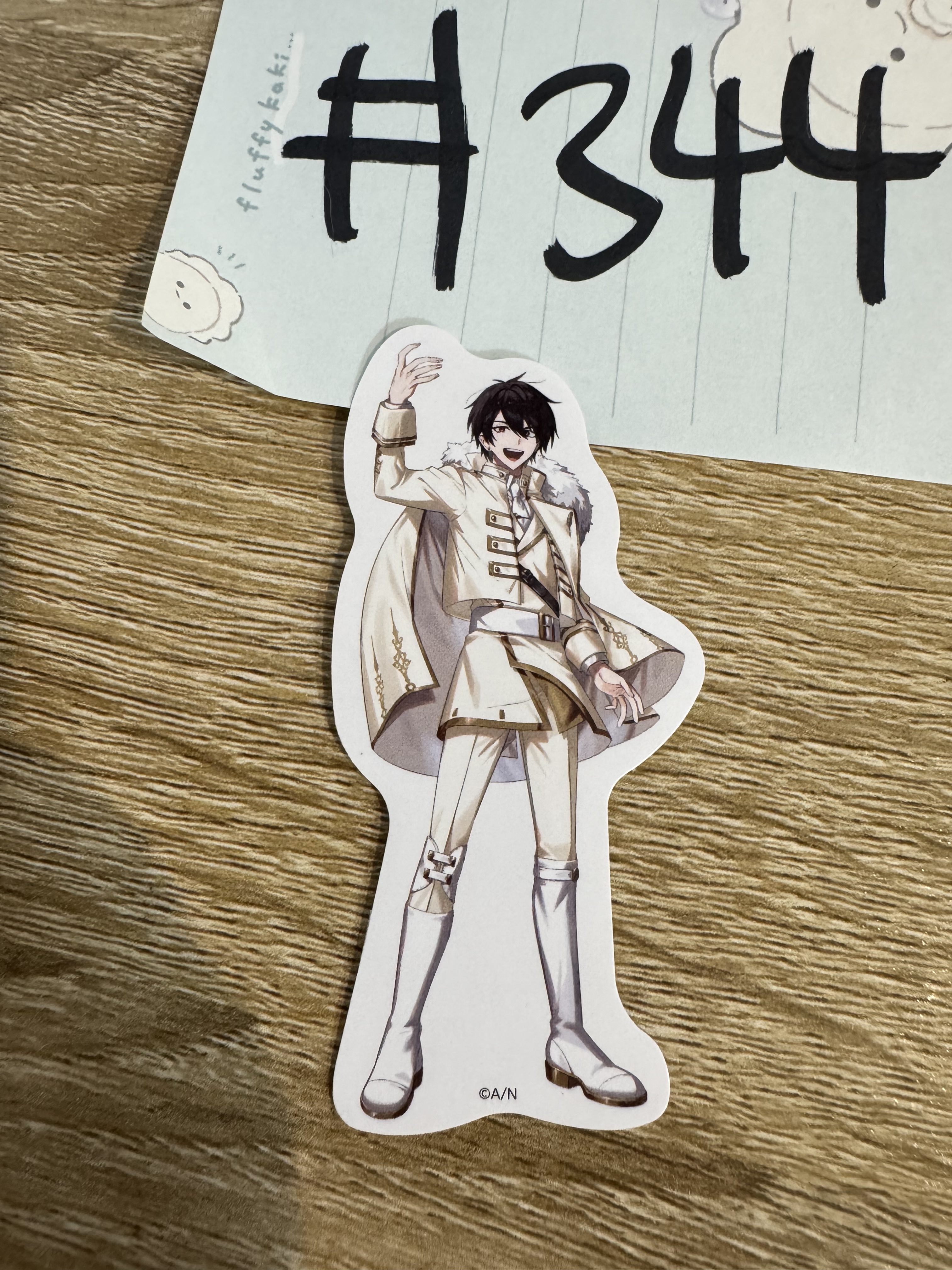 彩虹社 夢追翔   貼紙#344