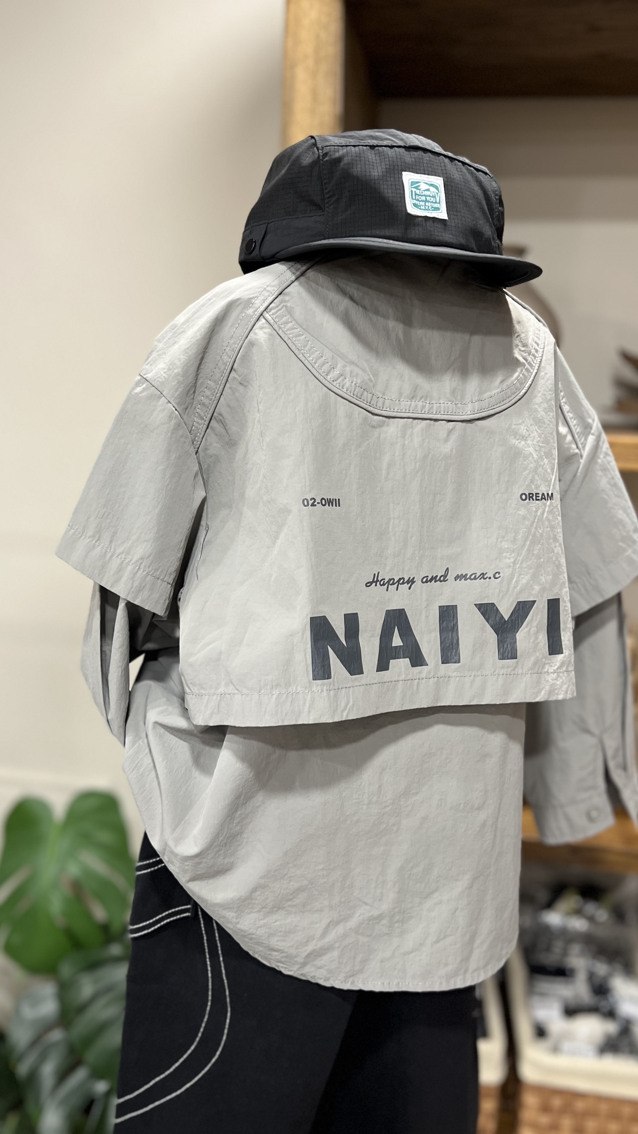 A02854速乾假兩件襯衫