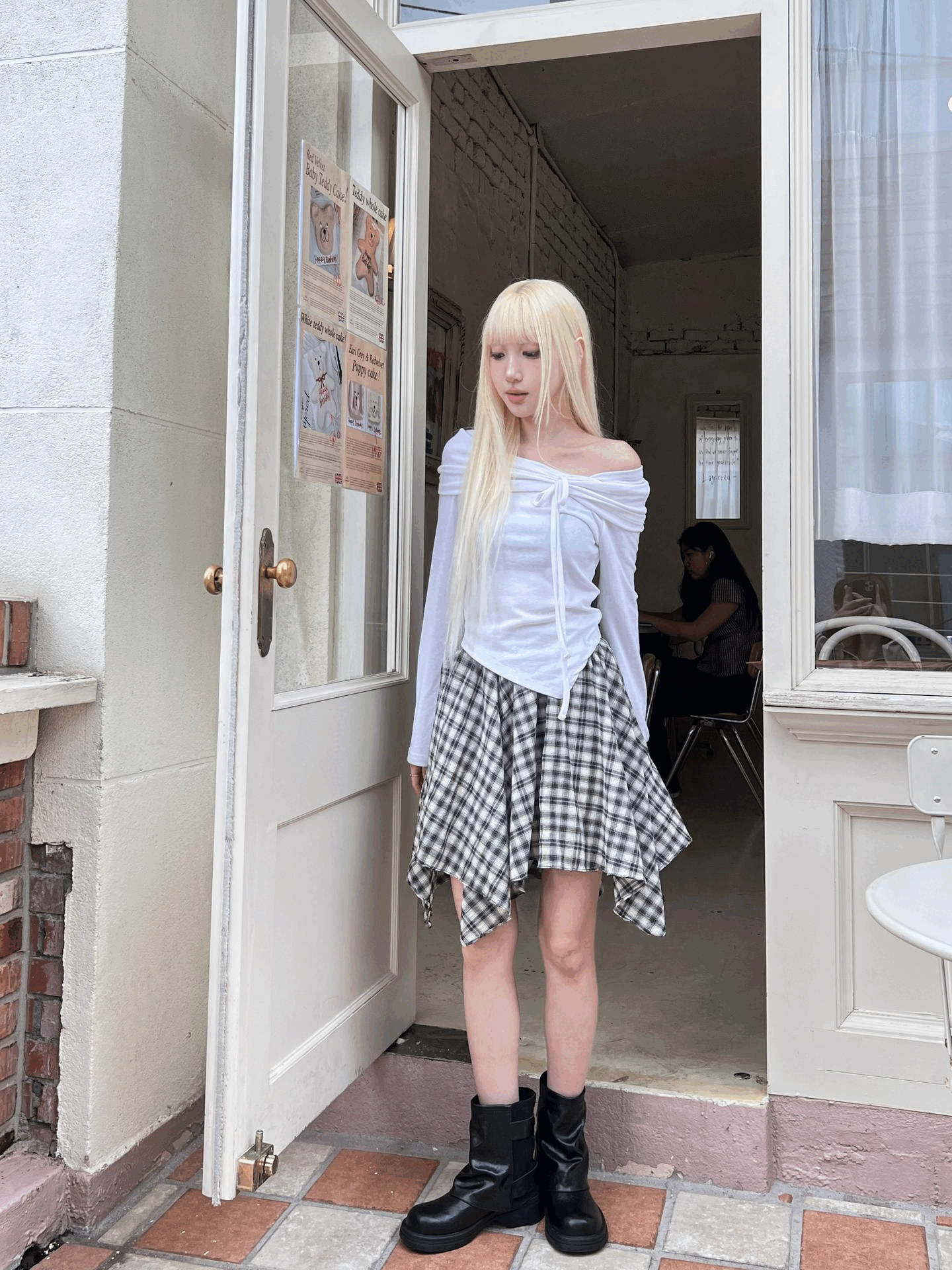 Vintage Cowboy High Ankle Boots〈🇰🇷DAY 3〉