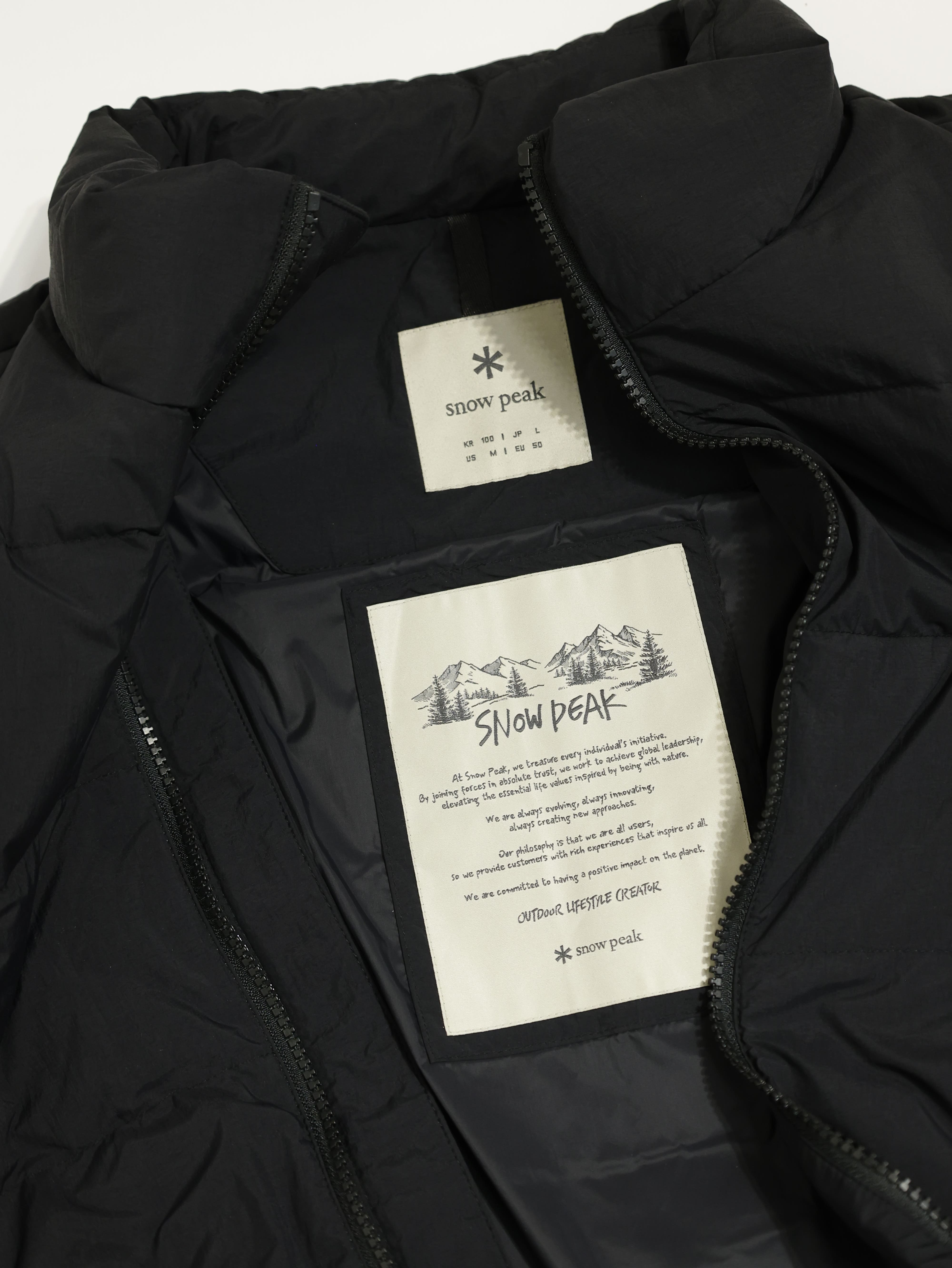 SNOW PEAK 男款 Land-Air 立領 輕量羽絨外套 SKS25WMGDJ40