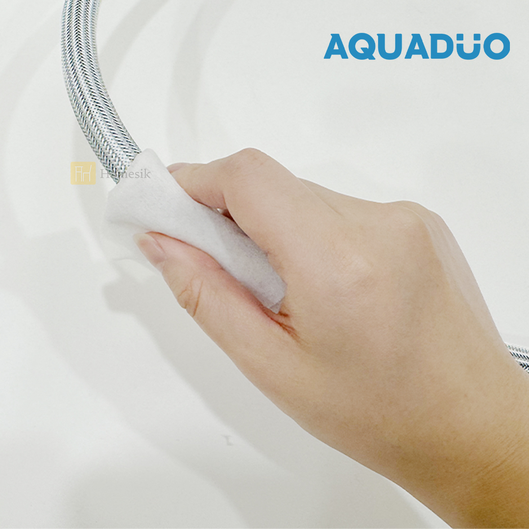 ALUB Pureflex 防霉抗菌防纏結花灑水喉 水管 (1.5米) - 銀色