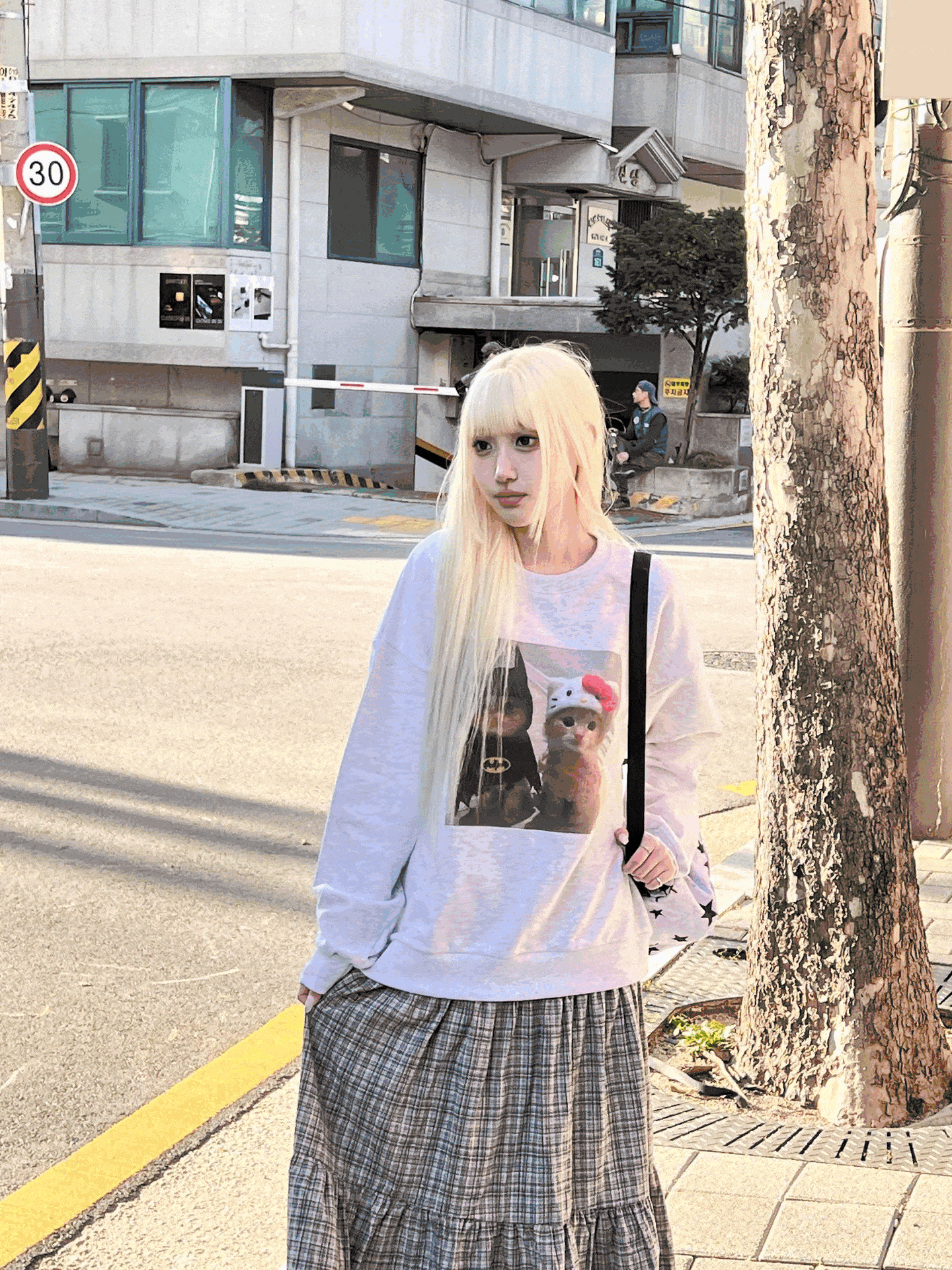 Batman Cat & Hello Kitty Sweater