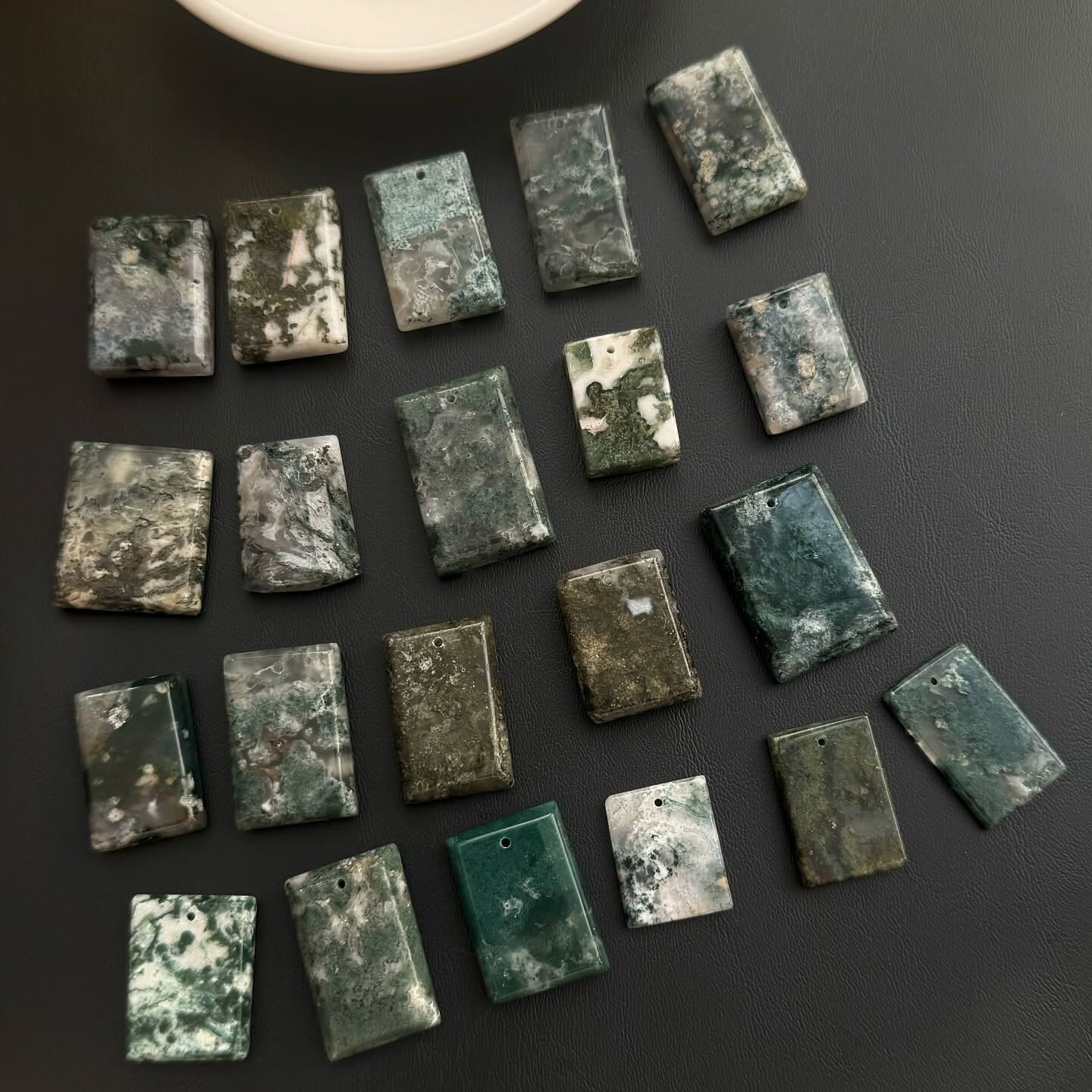 [原石] 水草瑪瑙 墜子