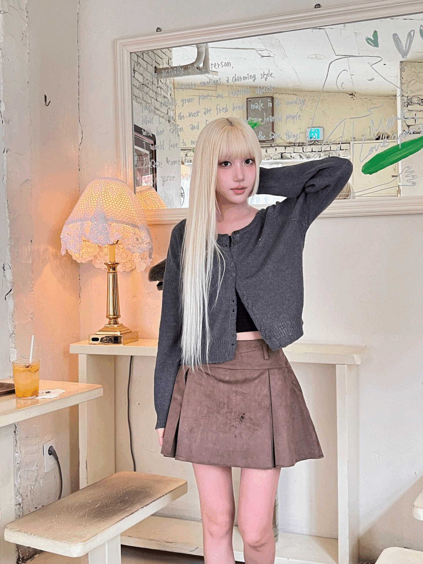 酷帥絨毛短裙〈🇰🇷DAY 3〉