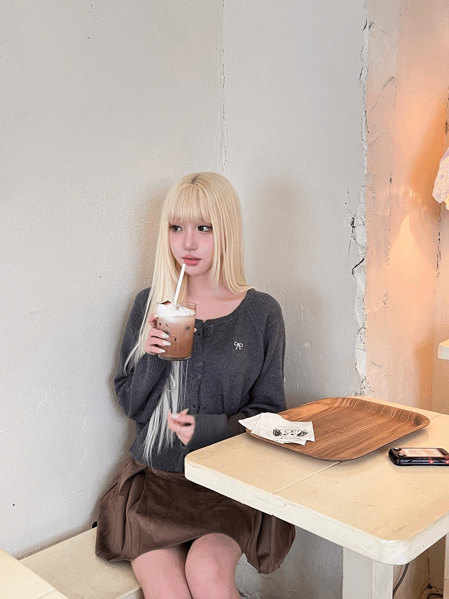 Embroidery Ribbon Cardigan〈🇰🇷DAY 3〉