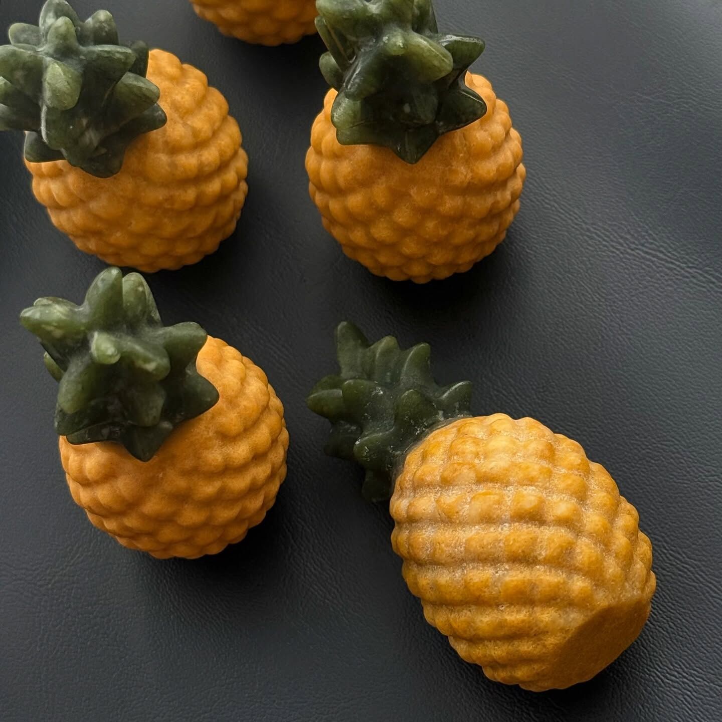 [原石] 黃玉+東菱玉 鳳梨