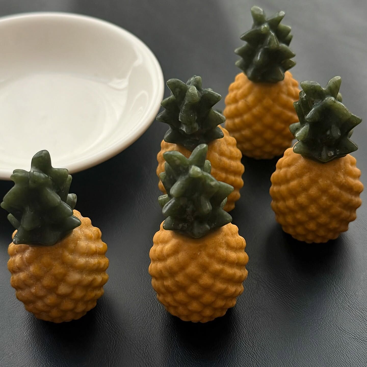 [原石] 黃玉+東菱玉 鳳梨