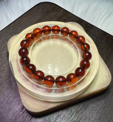 251016 - D9 11mm+極品血珀手串（一物一證書） (11月中到貨）