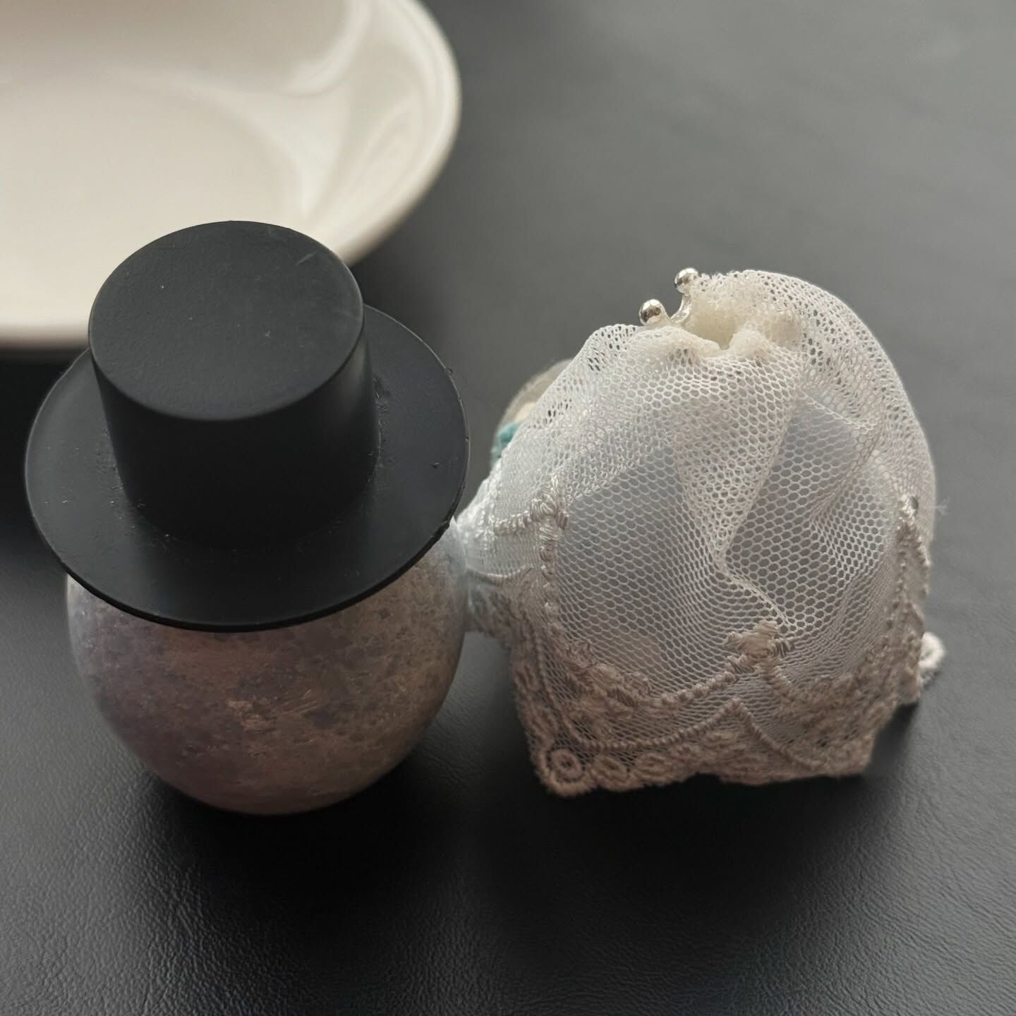 [原石] 天青石 新郎新娘 一對