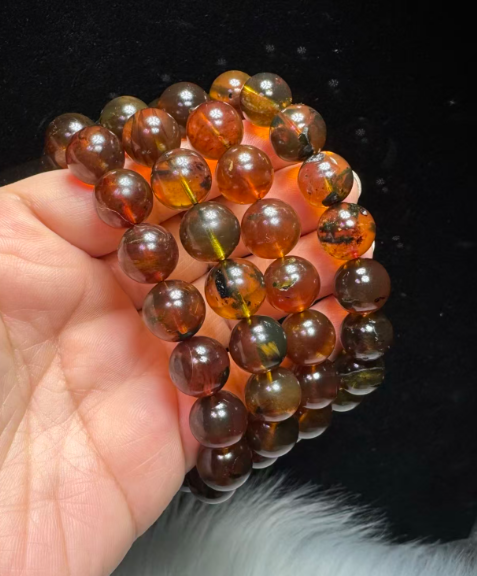 251016 - D11 11mm+極稀有藥珀手串（一物一證書） (11月中到貨）