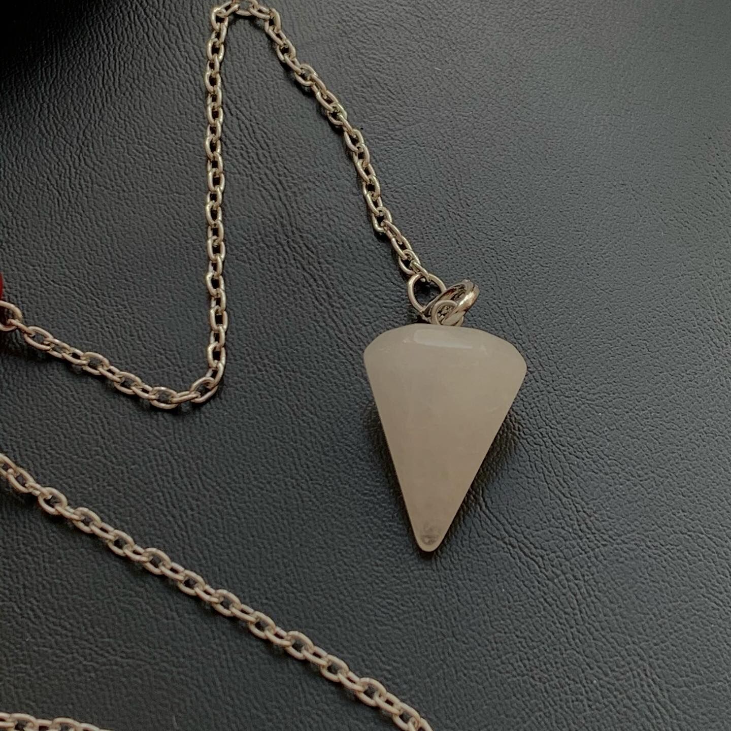 [原石] 白水晶 / 七脈輪靈擺 水晶靈擺