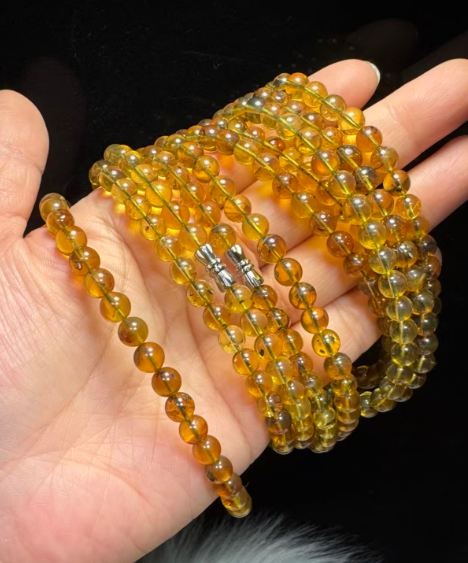 251016 - D3 6mm+頂級藍珀頸鏈（一物一證書） (11月中到貨）