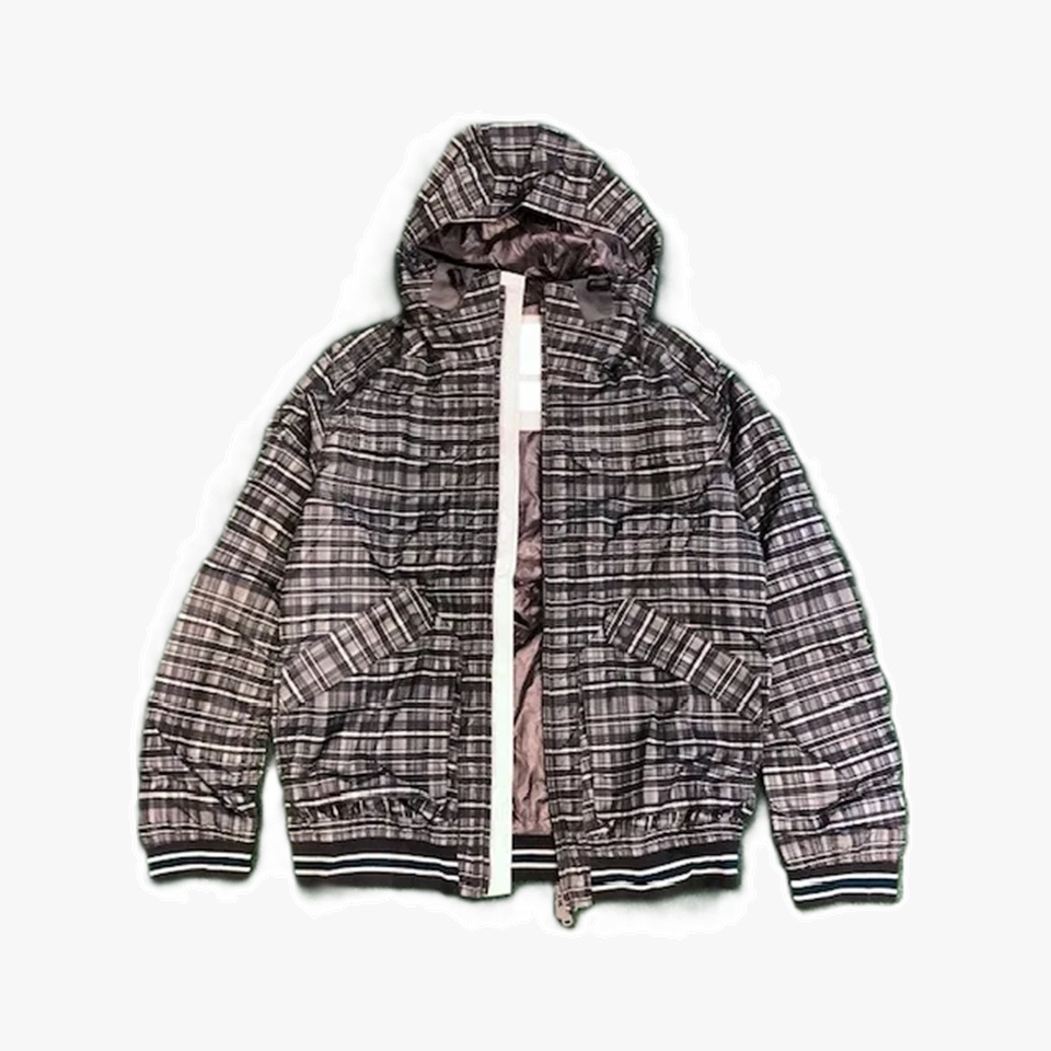 最後價格 LAST PRICE SALE : WHITE MOUNTAINEERING CHECK MOUNTAIN PARKA - GREY SIZE 3 IN STOCK NOW (現貨發售中)