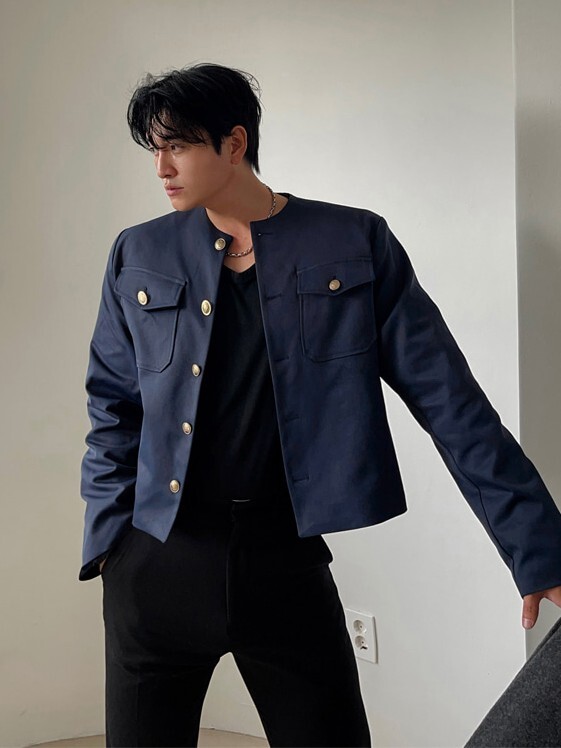 Saint Crop 粗花呢夾克 小香外套