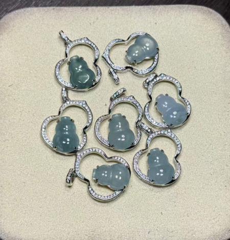 251016 - D58 A貨翡翠葫蘆鏤空吊咀(11月中到貨）