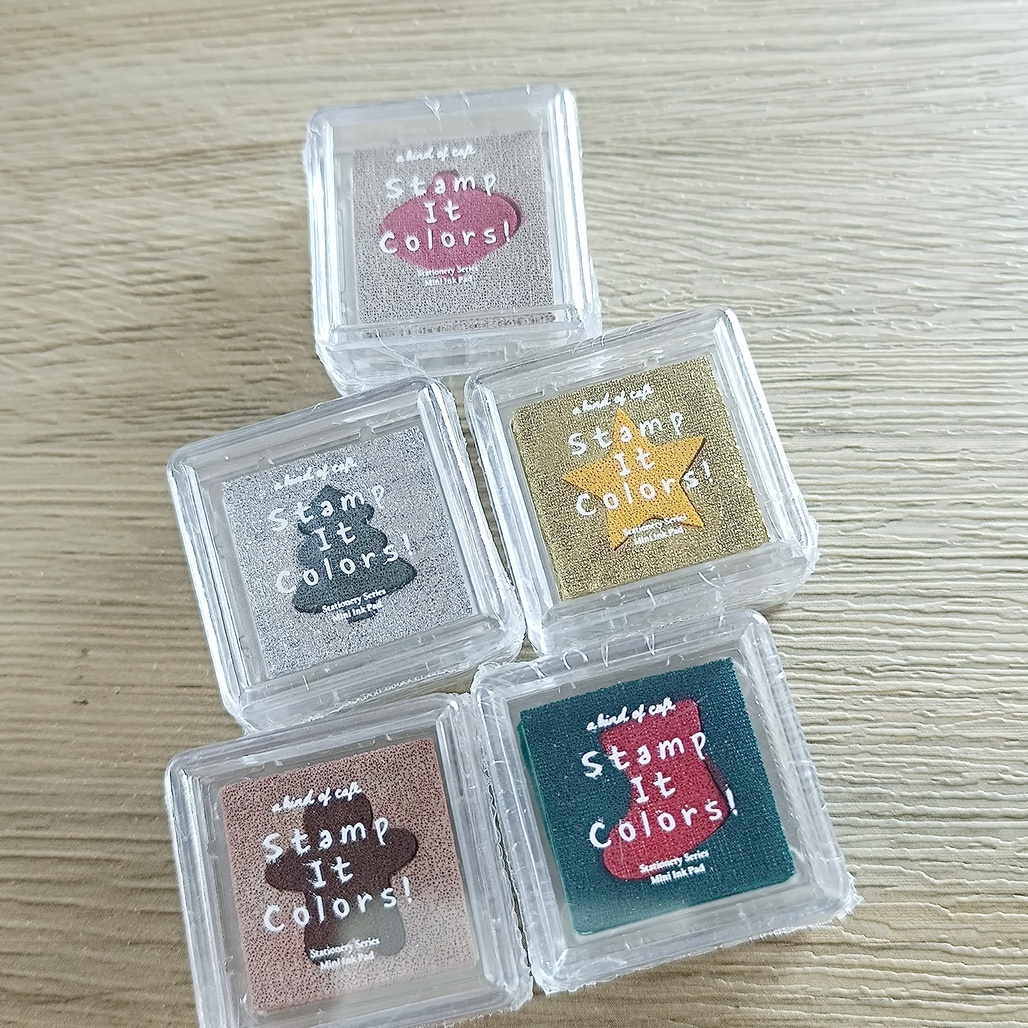 A Kind of cafe什物．特殊雙色節慶印台訂製印台 共八色