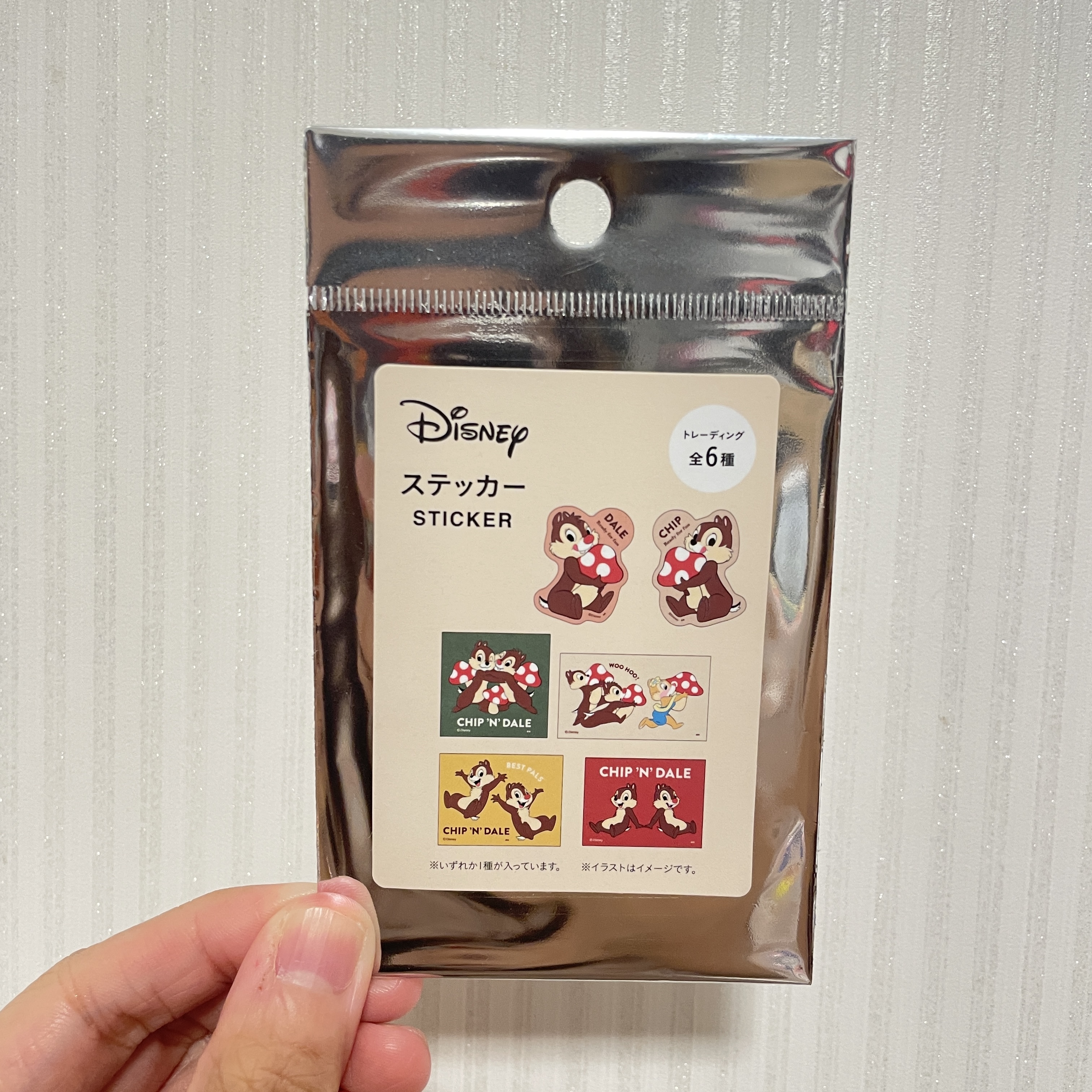 【最新限定】JP Chip and Dale 貼紙盲抽 3734 TK251016