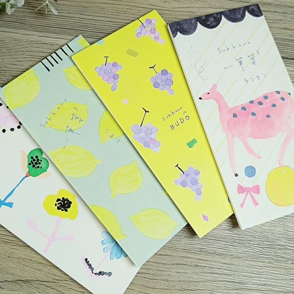 日本cozyca products表現社 x Subikiawa 一筆箋 一筆箋 共四款