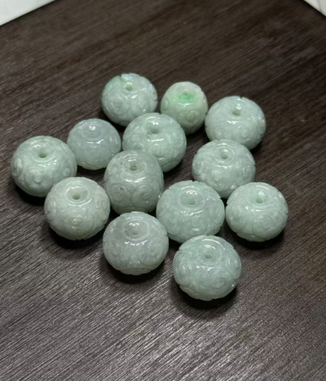 251016 - D76 A貨翡翠迴紋隔珠(11月中到貨）