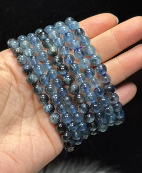 251016 - D86 7mm+傳承級爆閃魔鬼海藍寶手串(11月中到貨）