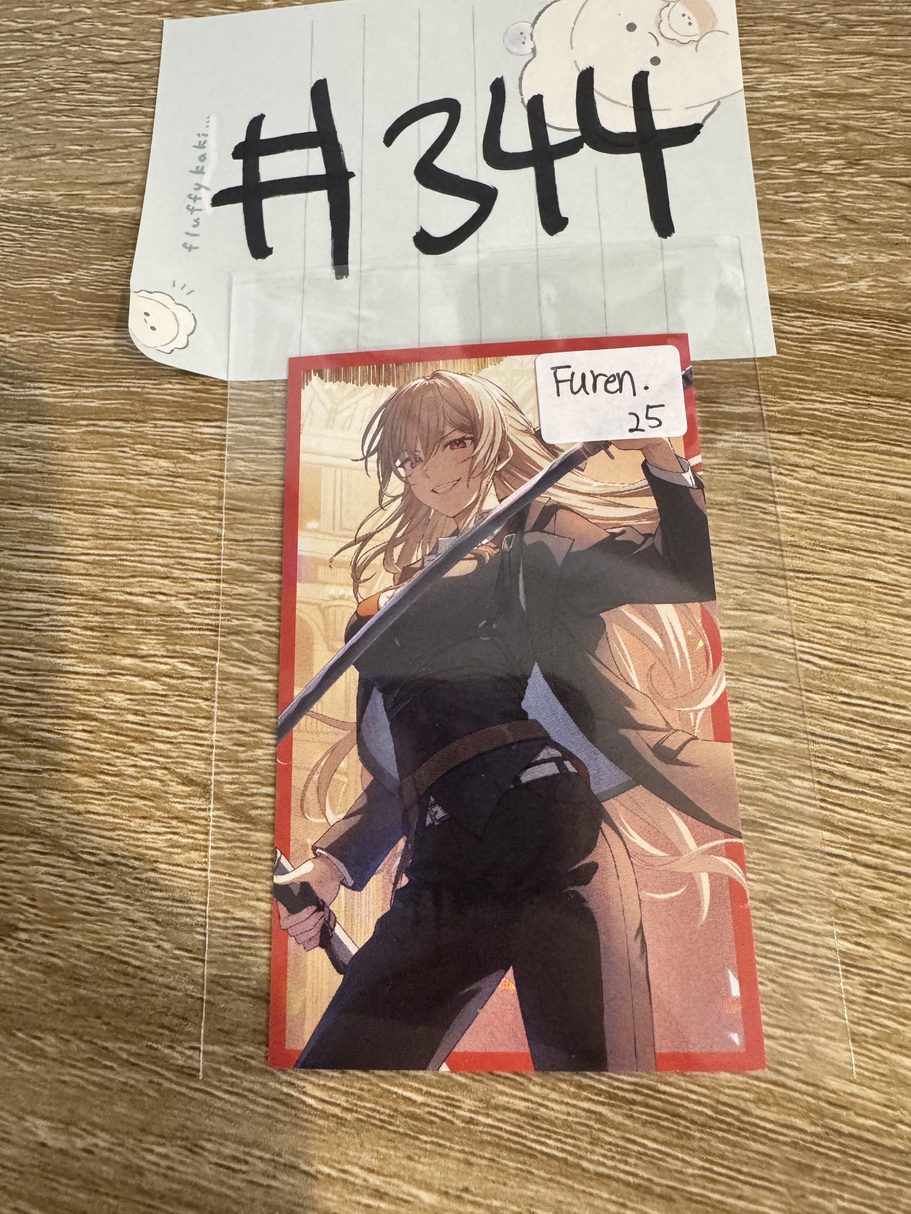 彩虹社 FUREN 小卡#344