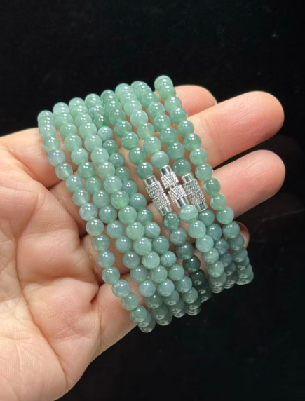 251016 - D92 5mm+A貨翡翠仙氣且末藍手鏈(11月中到貨）