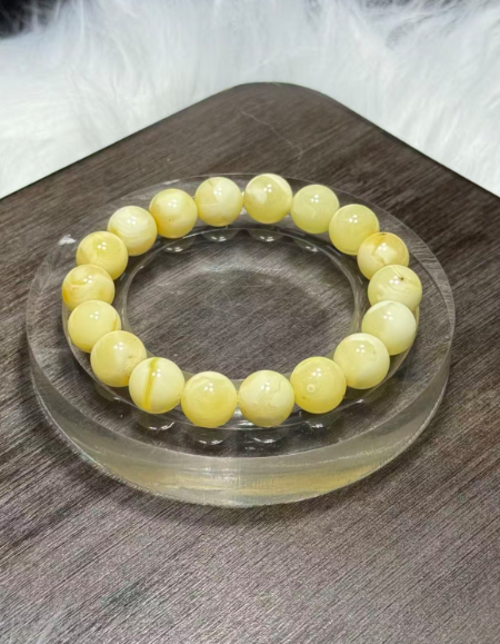 251016 - D122 11mm++百花蜜蠟手串（一物一證書）(11月中到貨）