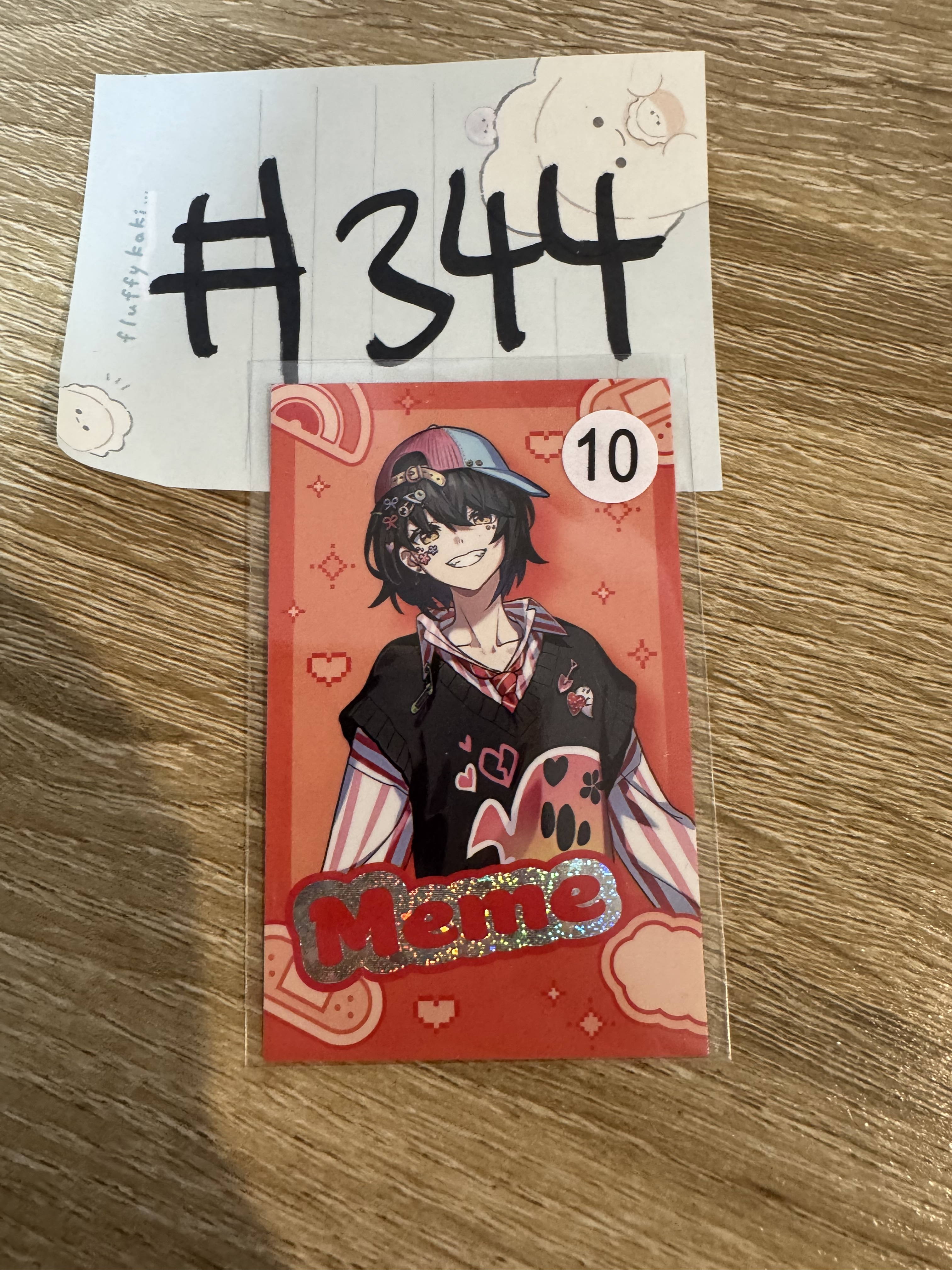 彩虹社 mashiro 小卡#344