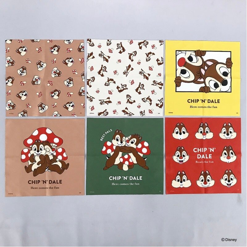 【最新限定】JP Chip and Dale 多用布 盲抽 3727 TK251016