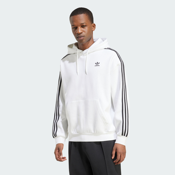 Adidas 愛迪達 Baggy Hoodie JY1414 男 連帽上衣 帽t 連帽長袖 白 黑 亞版