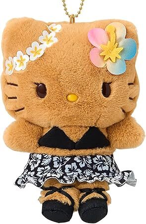 日版 日燒曬黑 Hello Kitty 掛飾
