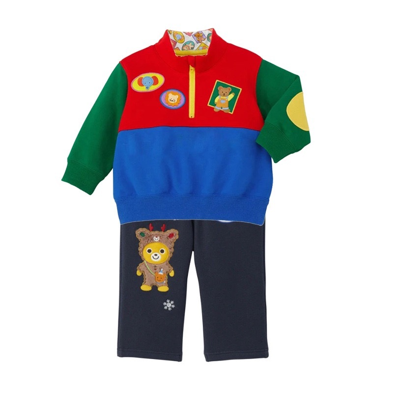 𝐌𝐢𝐤𝐢 𝐇𝐨𝐮𝐬𝐞 小熊動物拉鍊立領衛衣