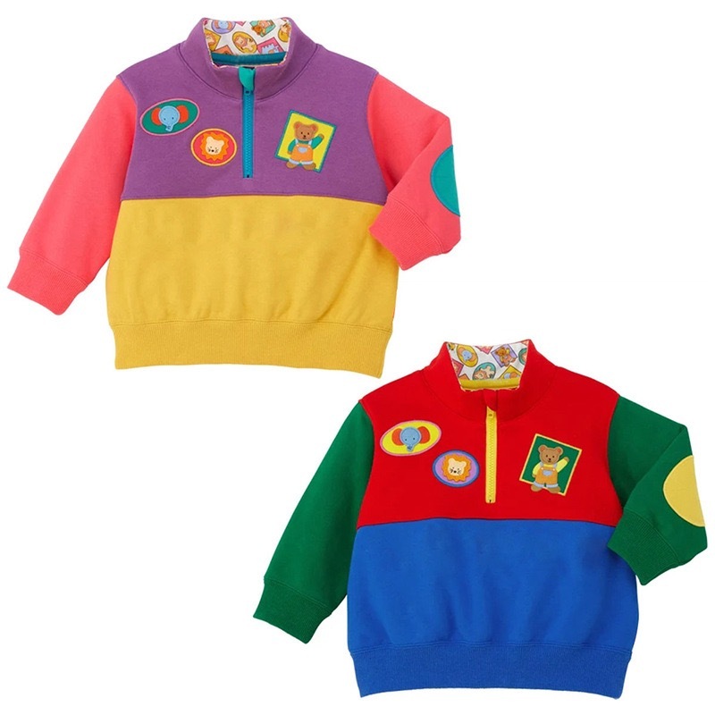 𝐌𝐢𝐤𝐢 𝐇𝐨𝐮𝐬𝐞 小熊動物拉鍊立領衛衣