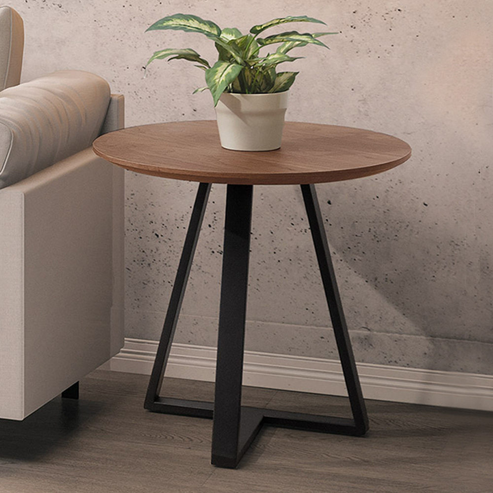 凱文1.7尺工業風雙色小茶几/邊桌