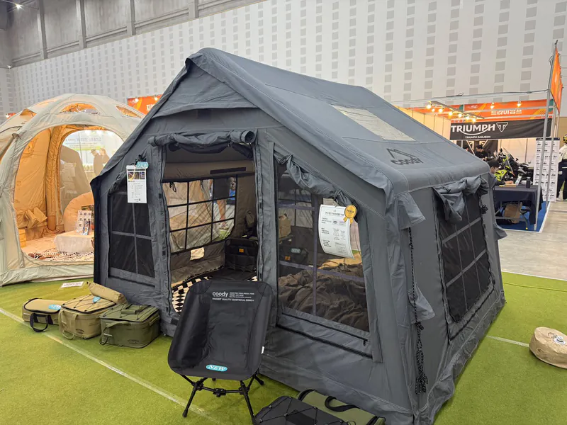 【COODY】8.0 棉布充氣帳篷