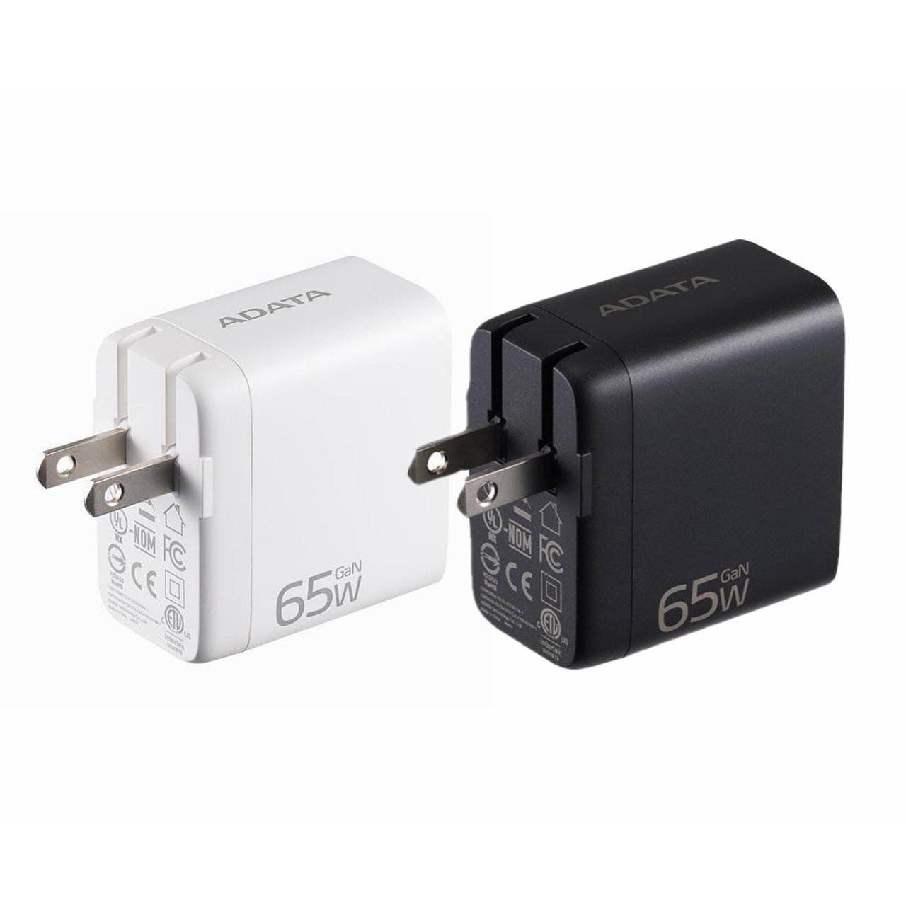 ADATA 威剛 65W 氮化鎵 USB-A USB-C 3孔 充電器