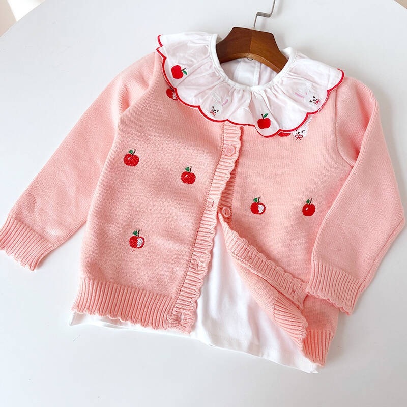 𝐌𝐢𝐤𝐢 𝐇𝐨𝐮𝐬𝐞 小兔兔蘋果針織外套