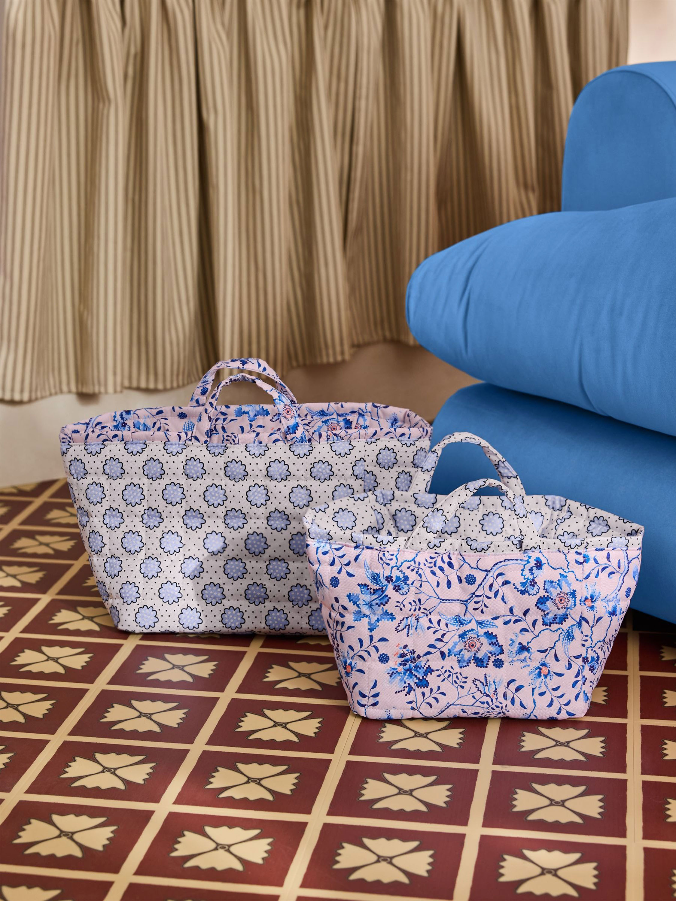 Mystery Floral 絎縫收納袋組