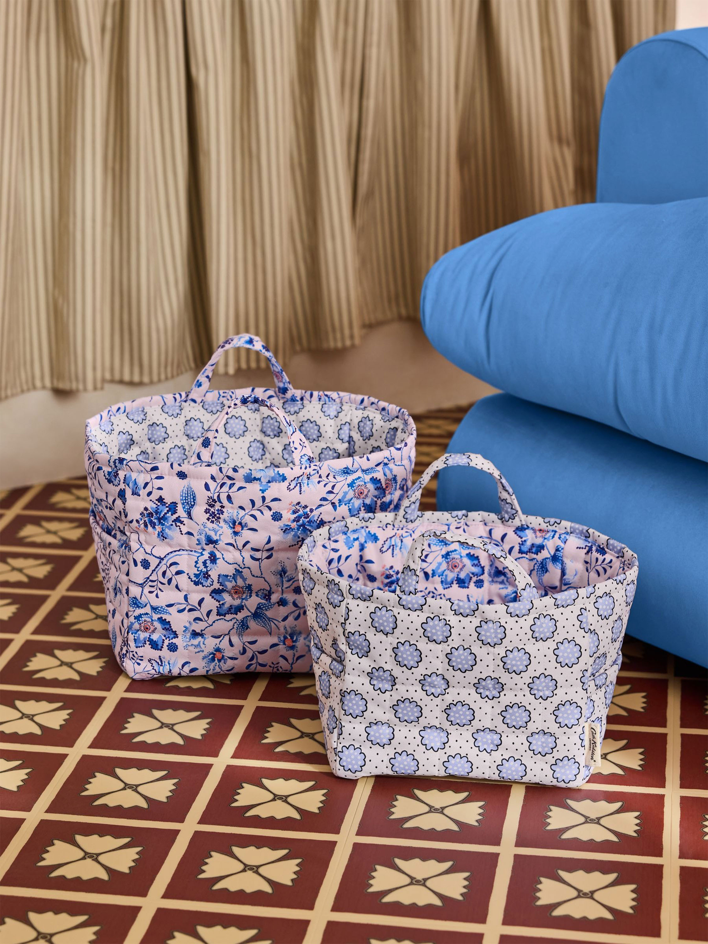 Mystery Floral 絎縫收納袋組