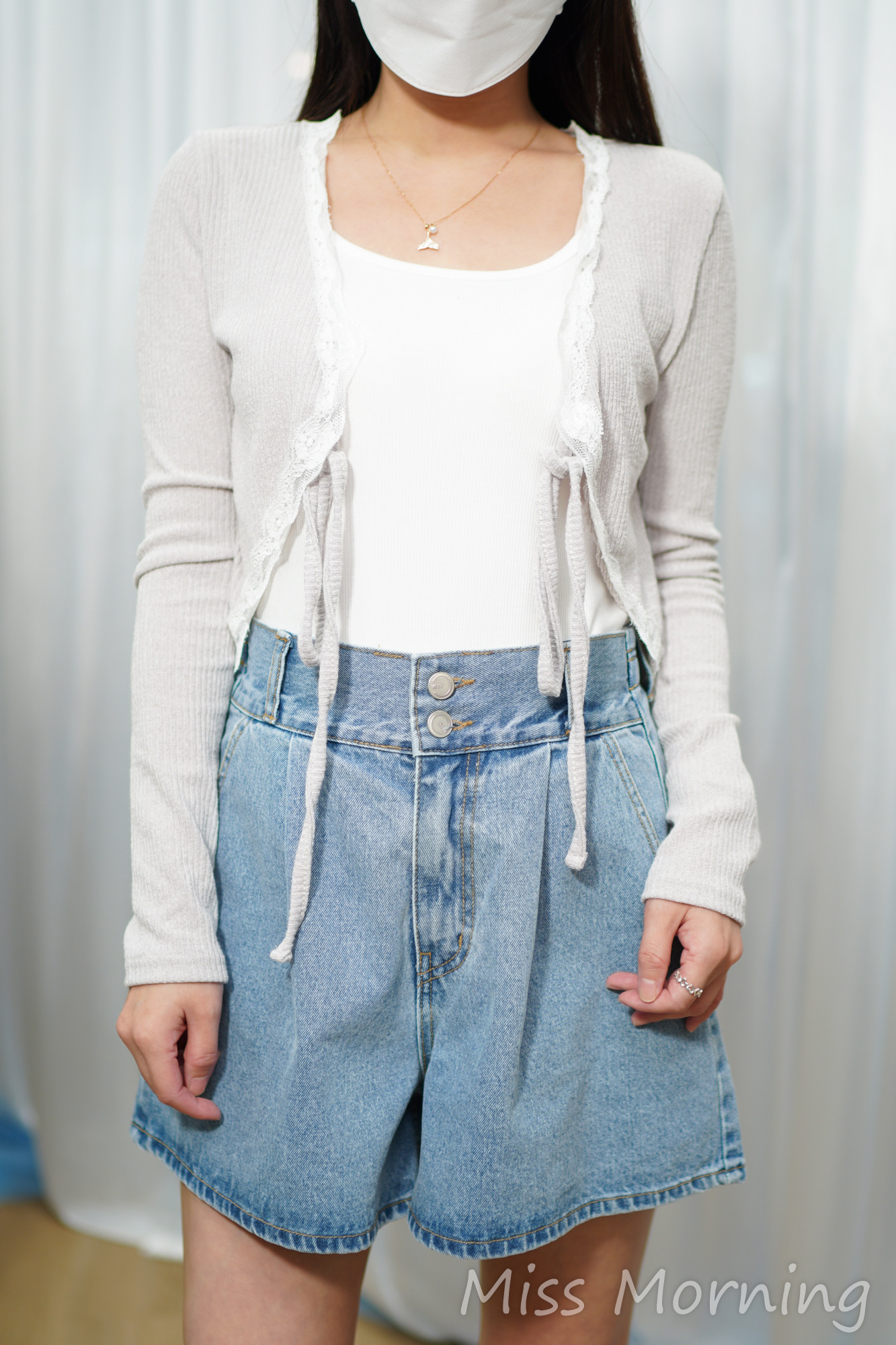 Lace邊邊小外套(14857)