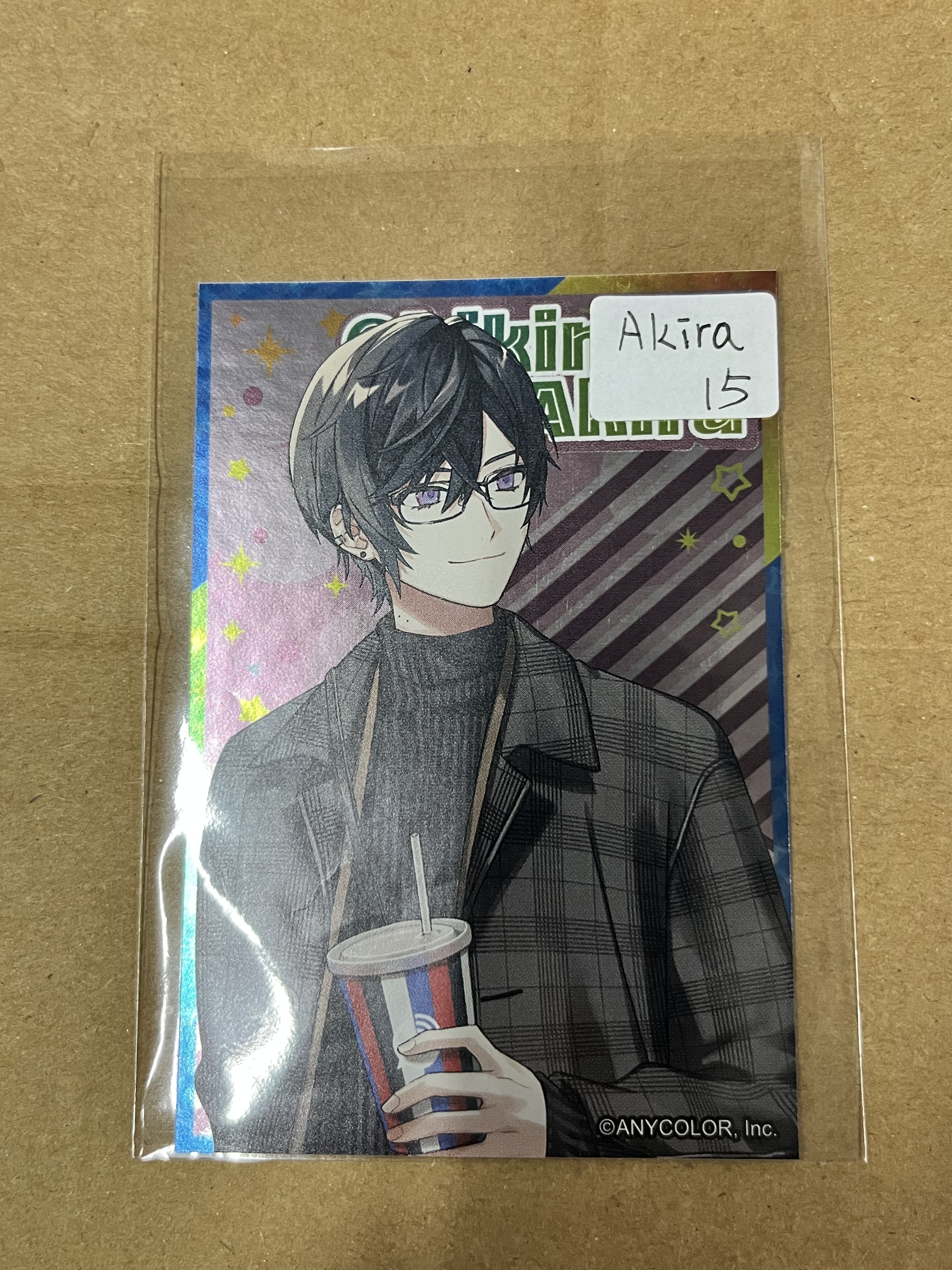 彩虹社  akira 貼紙#323