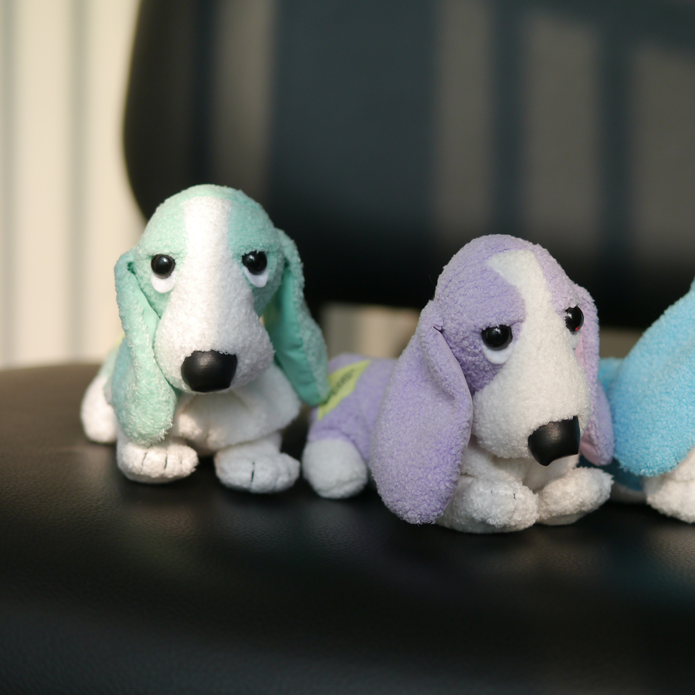 5" 麻吉三兄弟 | 彩色巴吉度玩偶 (3色可選)