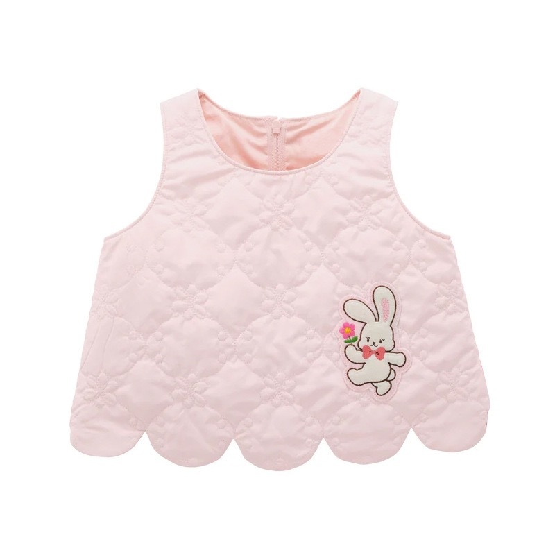 𝐌𝐢𝐤𝐢 𝐇𝐨𝐮𝐬𝐞 兔兔荷葉邊壓紋上衣